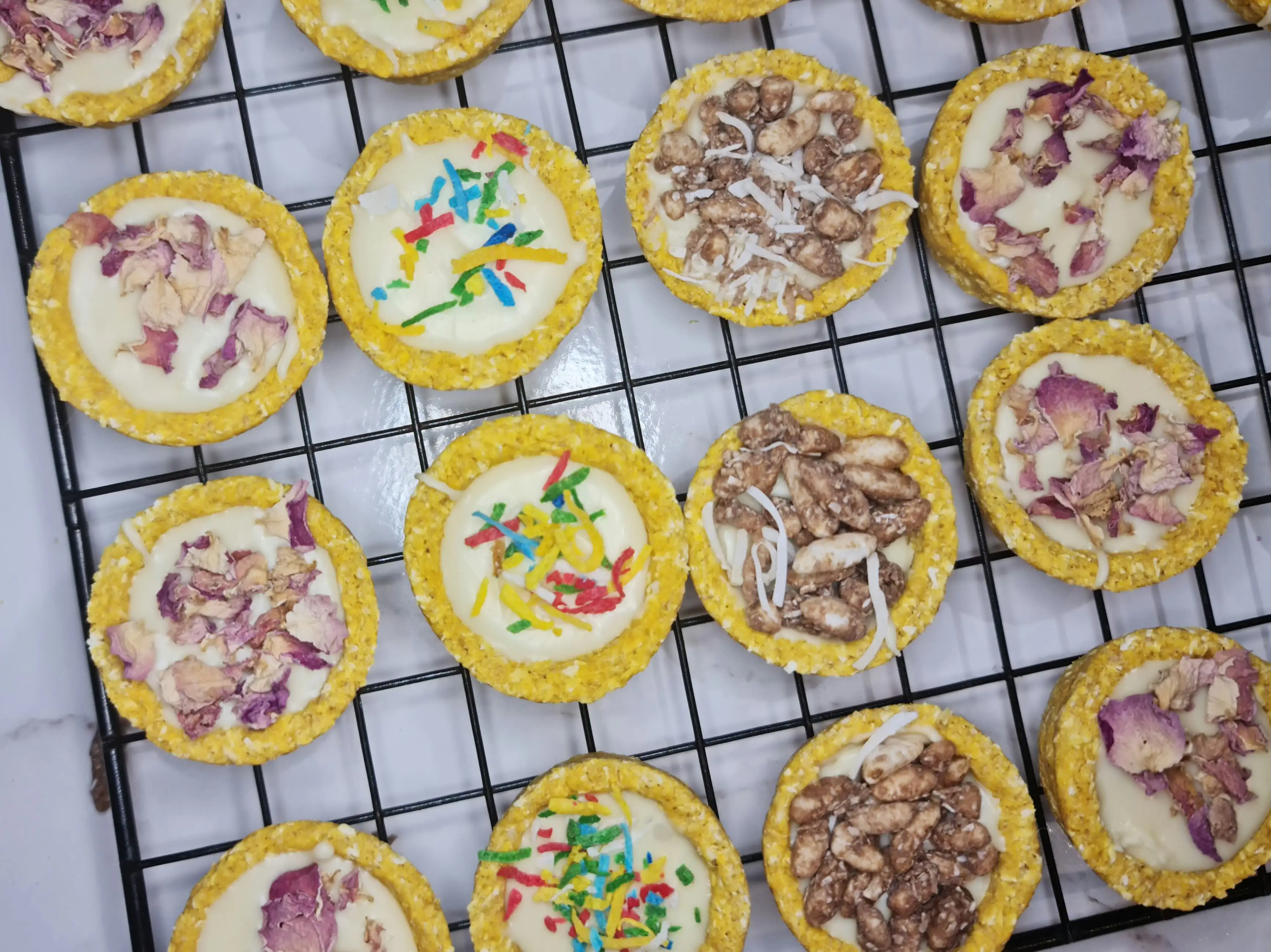 Floofy Patisserie: Sweet Potato & Coconut Tartlets