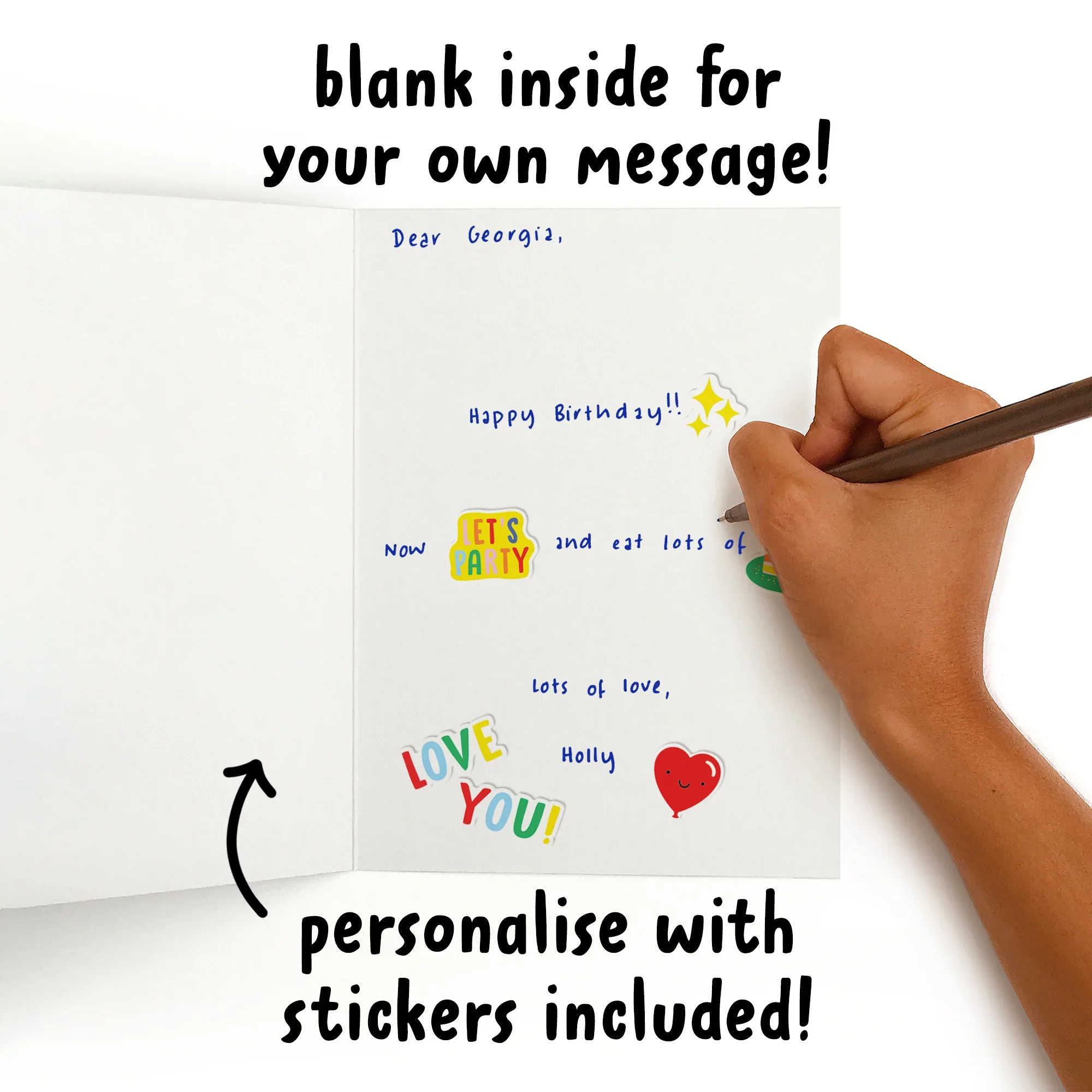 We All Know You Love A Good Sausage: Greeting Card - Image 2