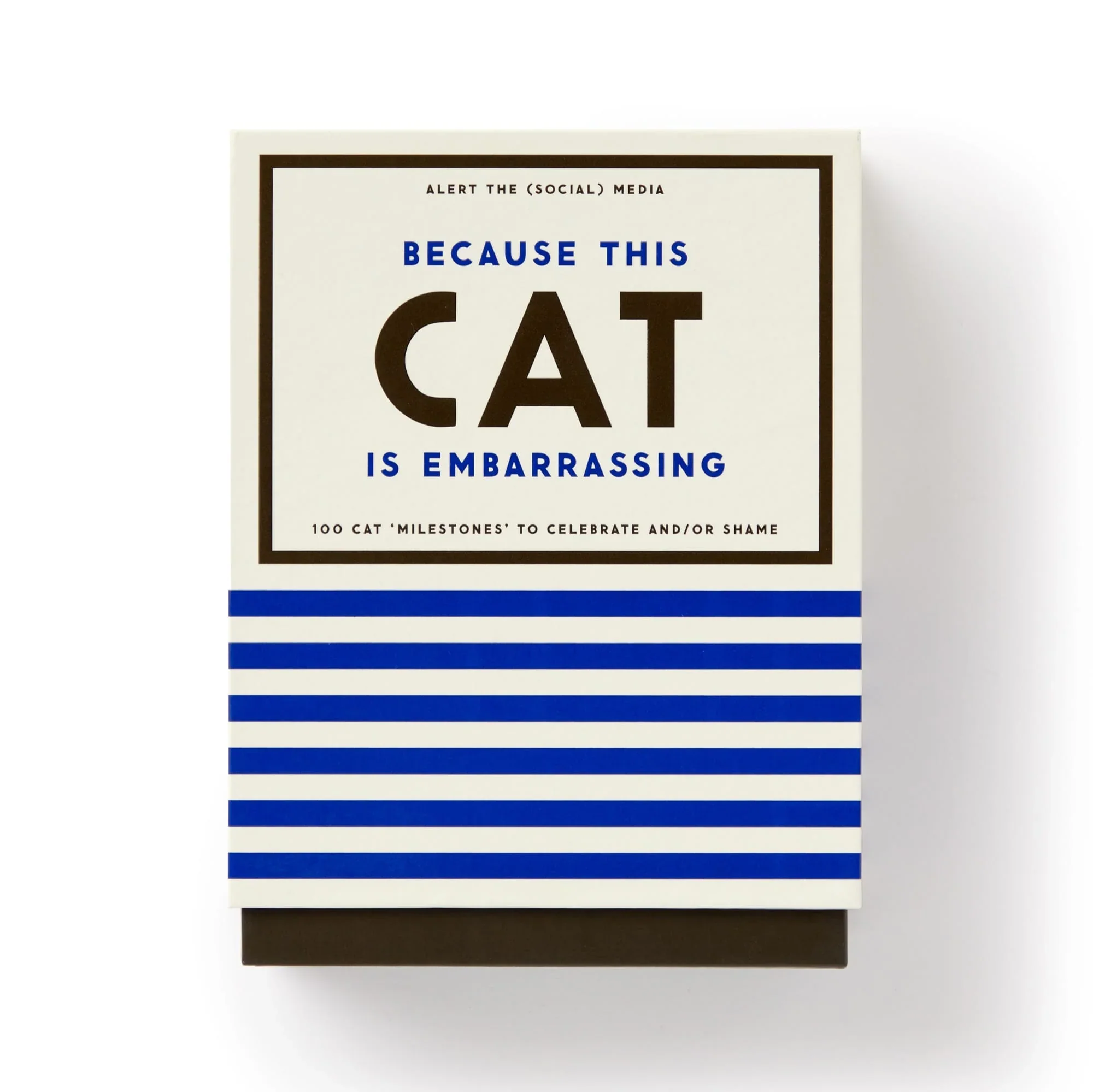 Because This Cat Is Embarrassing - Pet Milestone Cards - Image 5