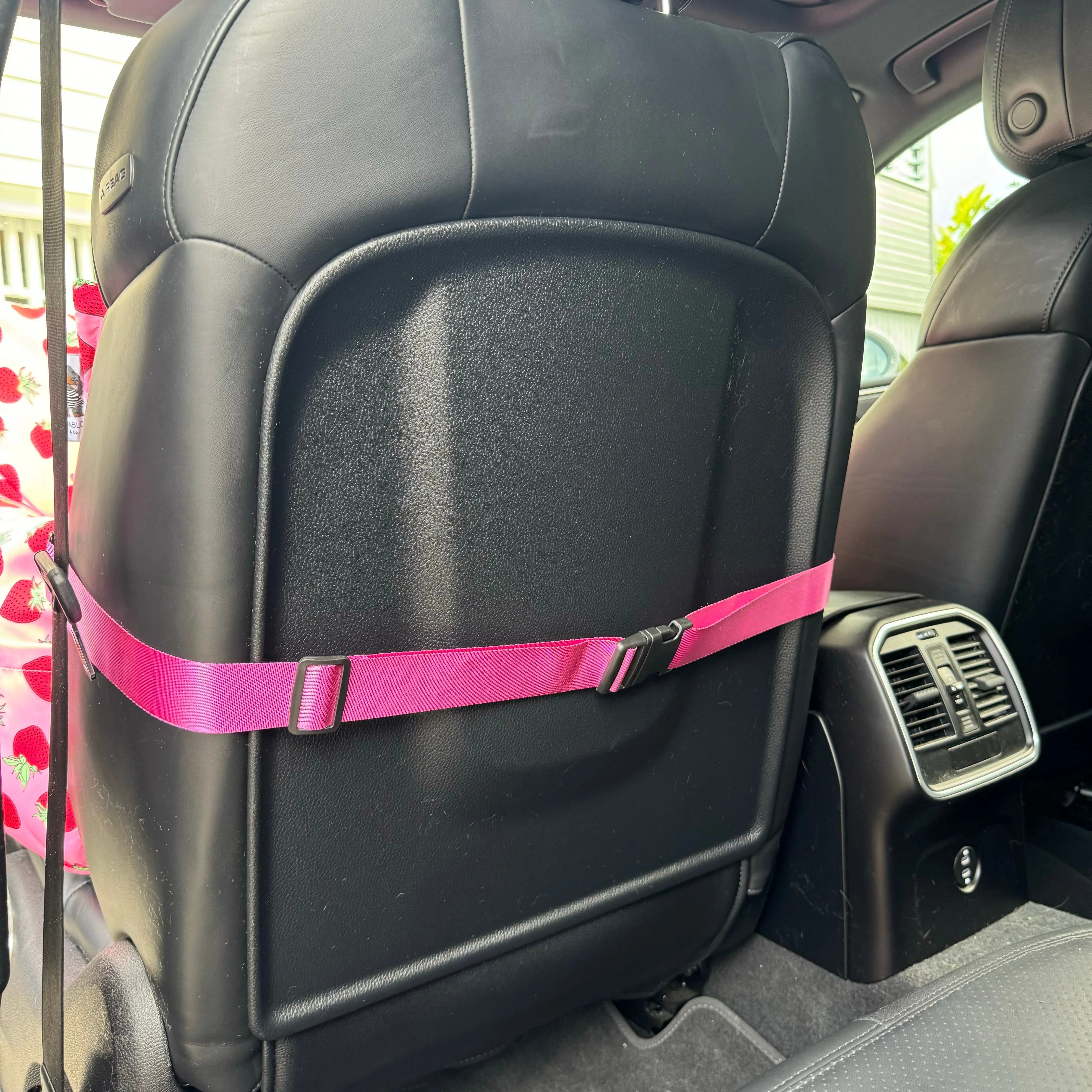 Deluxe Travel Car Bed: Strawberries - Image 5