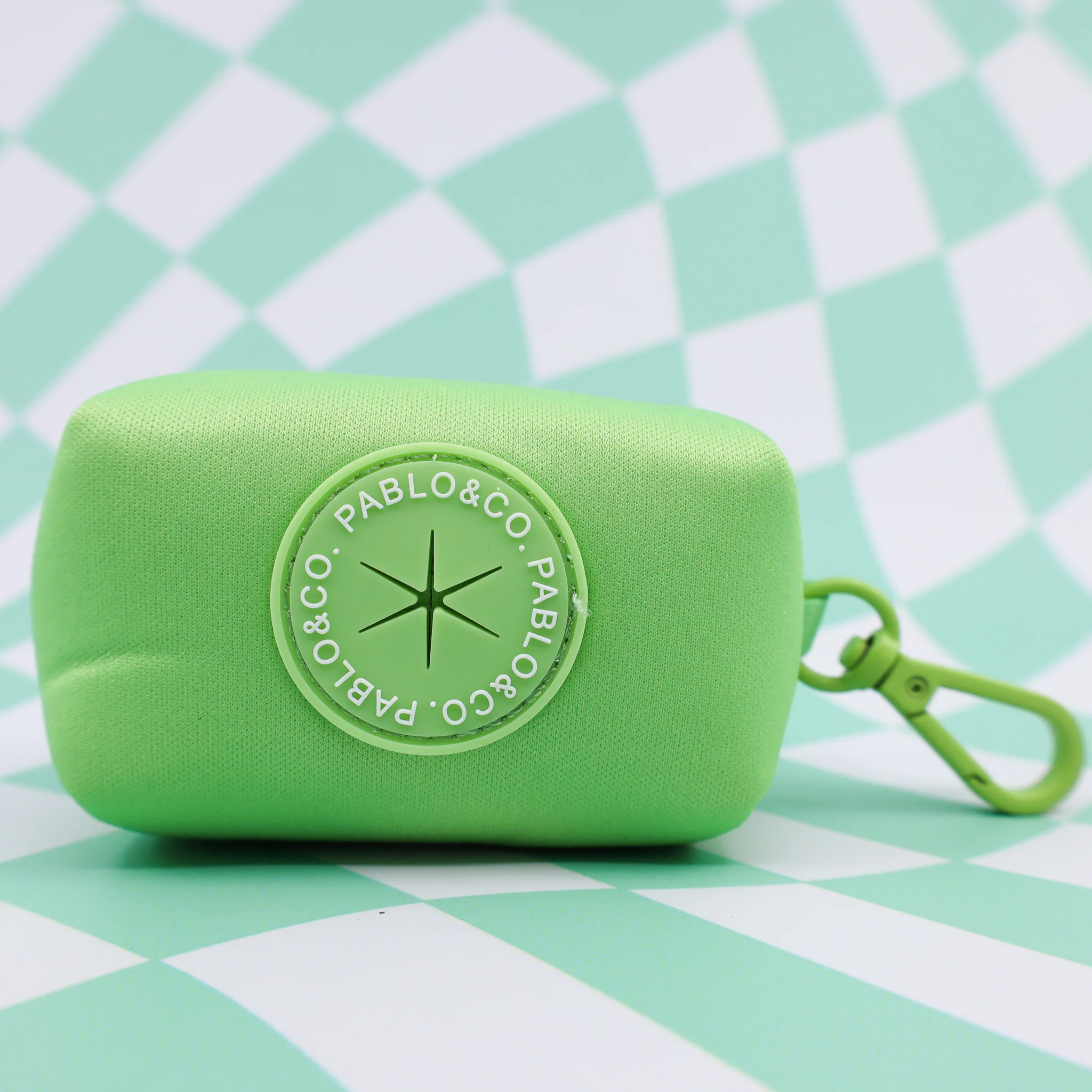Lime: Poop Bag Holder