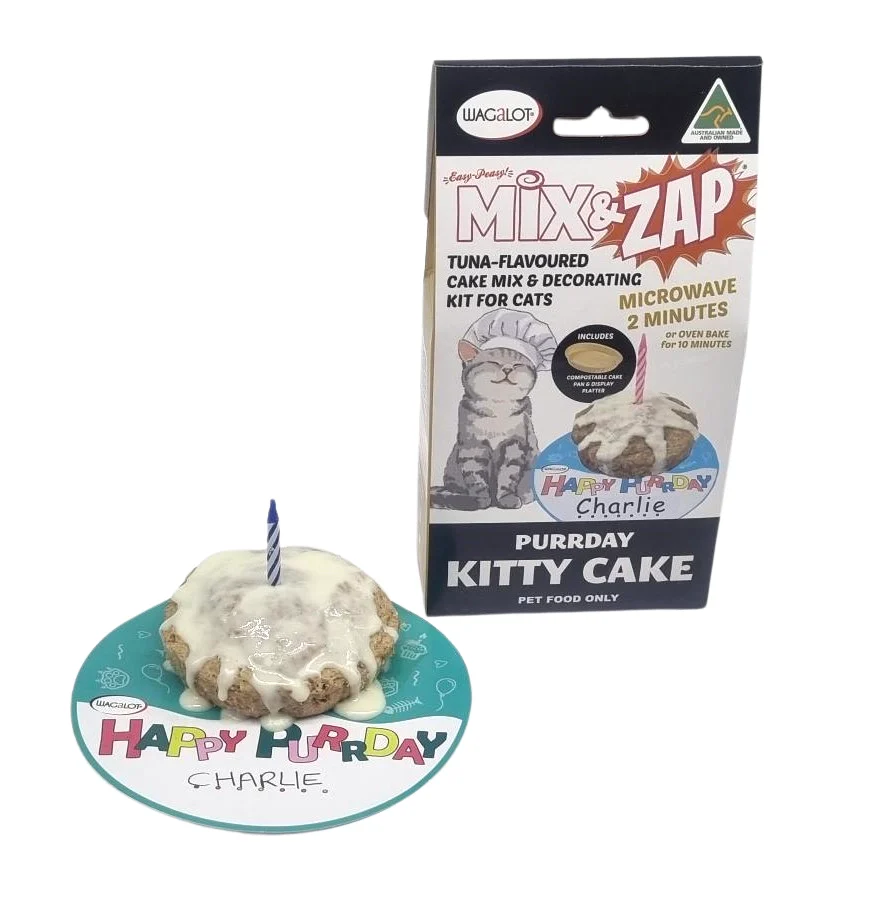 Wagalot: Kitty Birthday Cake Mix - Image 2