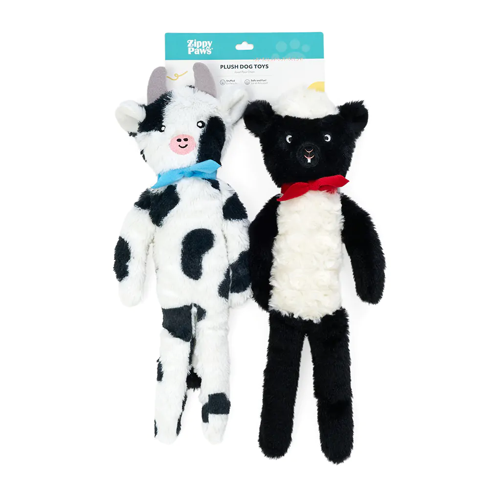 Zippy Paws: Fluffy Peltz - Cow & Sheep - Image 6